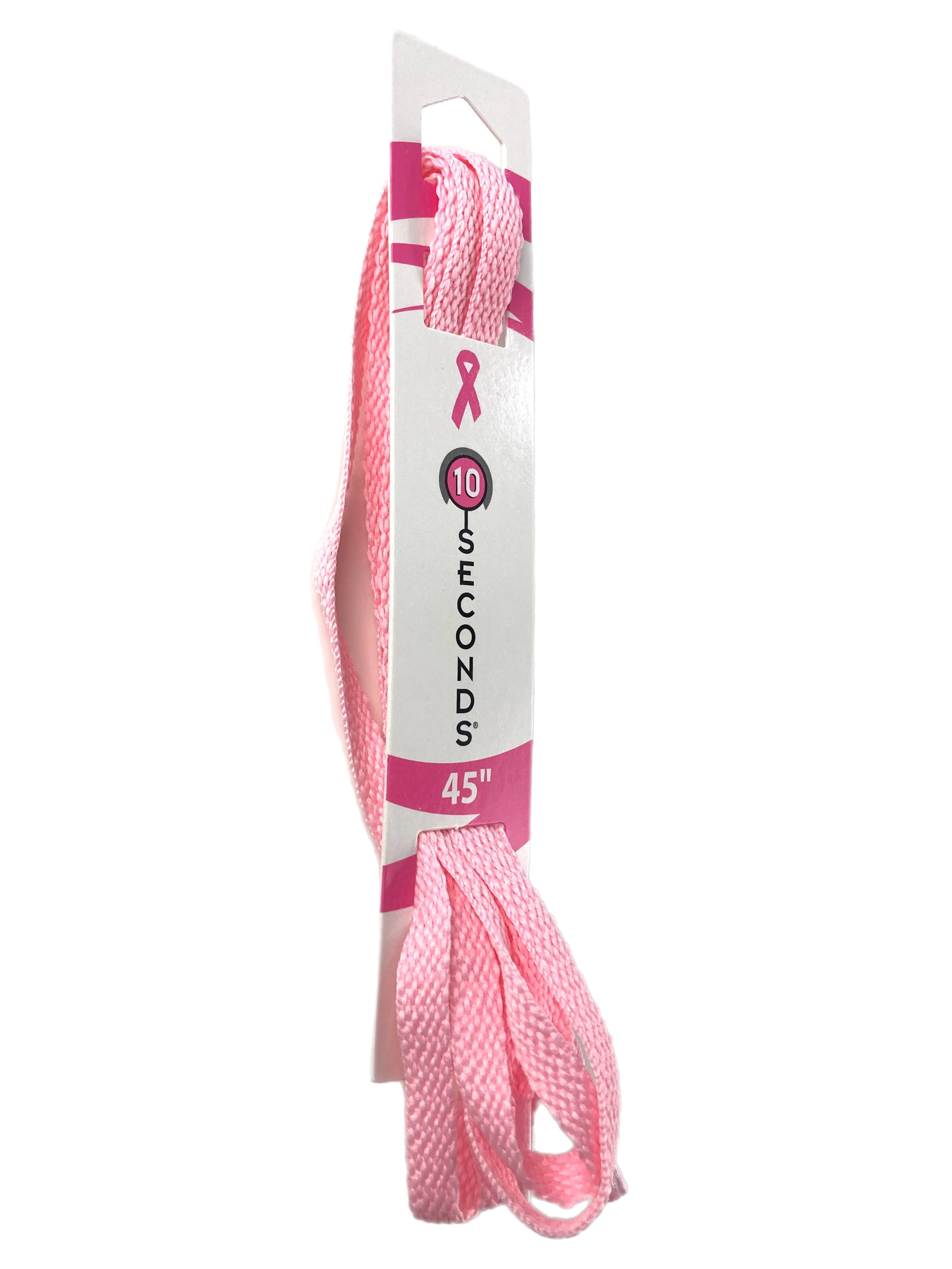 10 Seconds ® Athletic Flat Laces | Pink