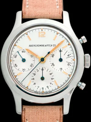 1950s Abercrombie & Fitch Co. Chronograph (Ref. 2444) "Valjoux 72"