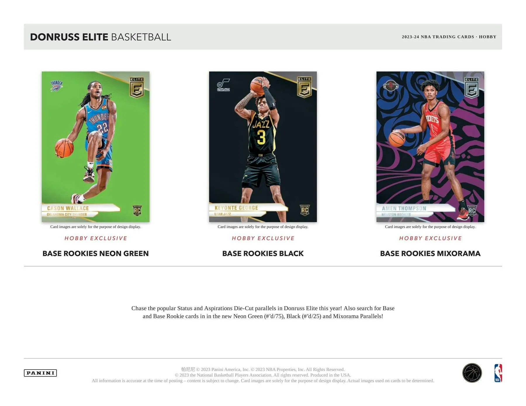 2023-24 Panini Donruss Elite Basketball Hobby Box