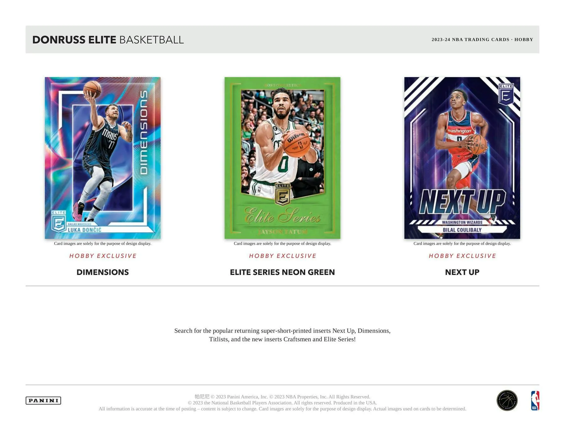 2023-24 Panini Donruss Elite Basketball Hobby Box