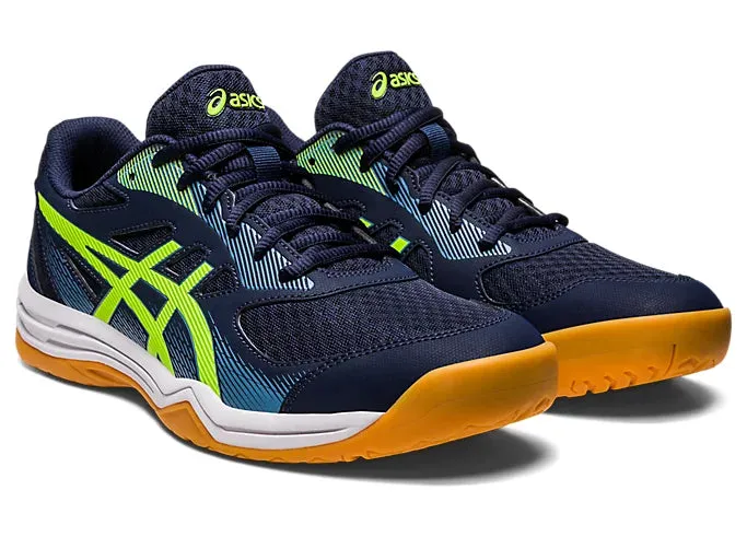 ASICS Upcourt 5 (Midnight/Hazard Green) Men Badminton Shoes