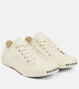 Balenciaga Paris Low Top Sneakers, White