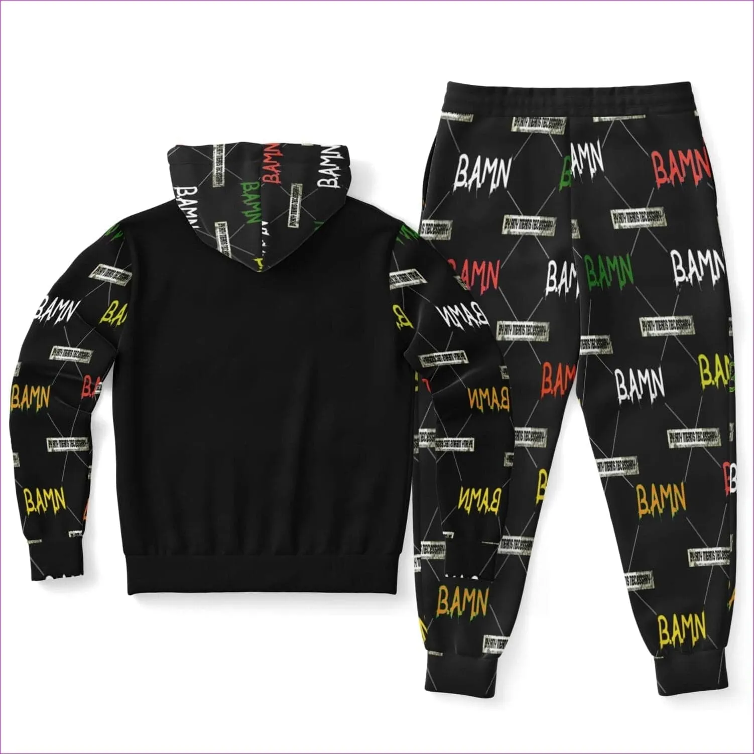 B.A.M.N in Color (By Any Means Necessary) Unisex Premium Jogging Set