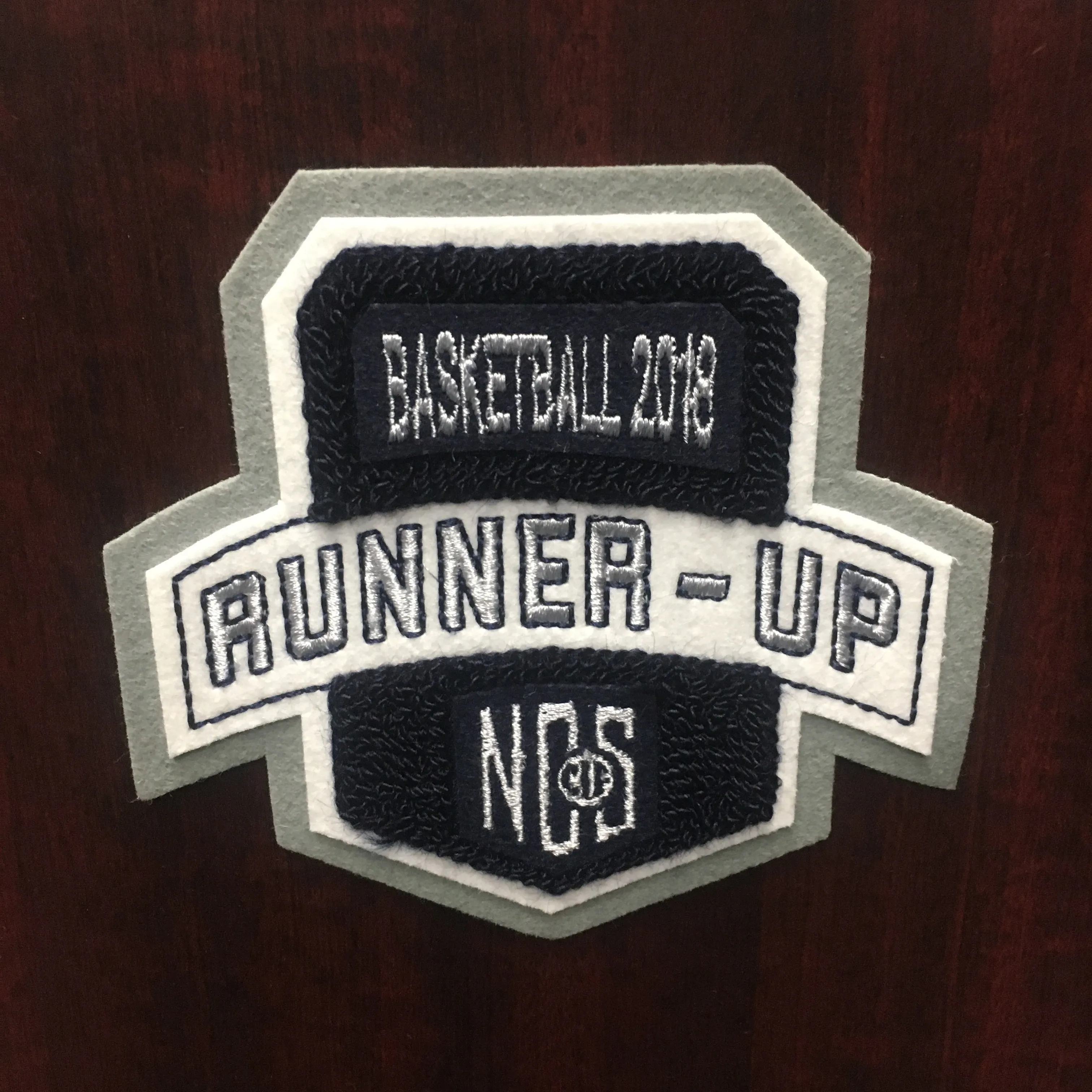 Basketball Runner-Up Patch