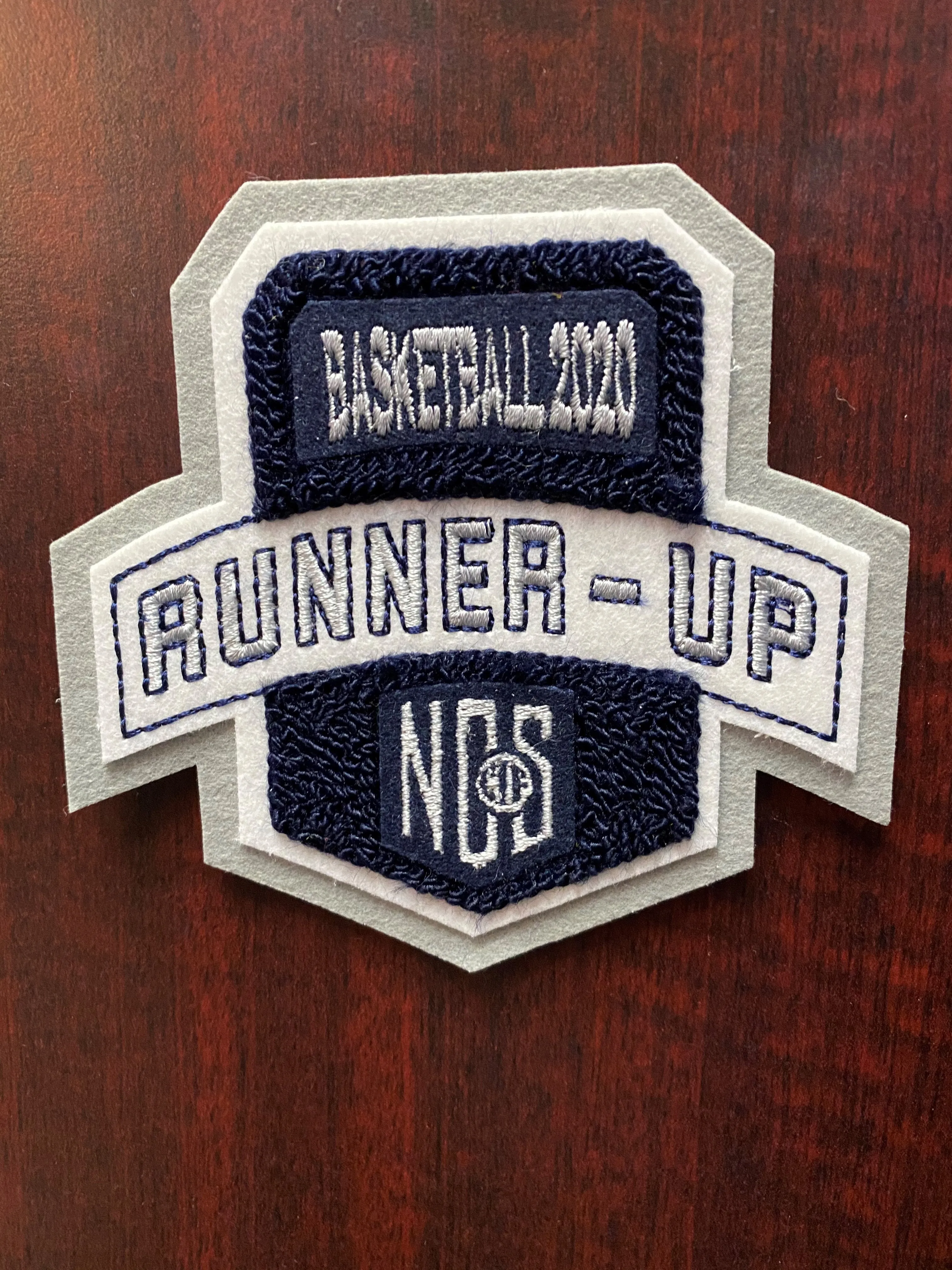 Basketball Runner-Up Patch