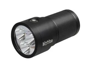 BigBlue 3500 Lumen Narrow Beam Technical Light with Extended Battery - Black