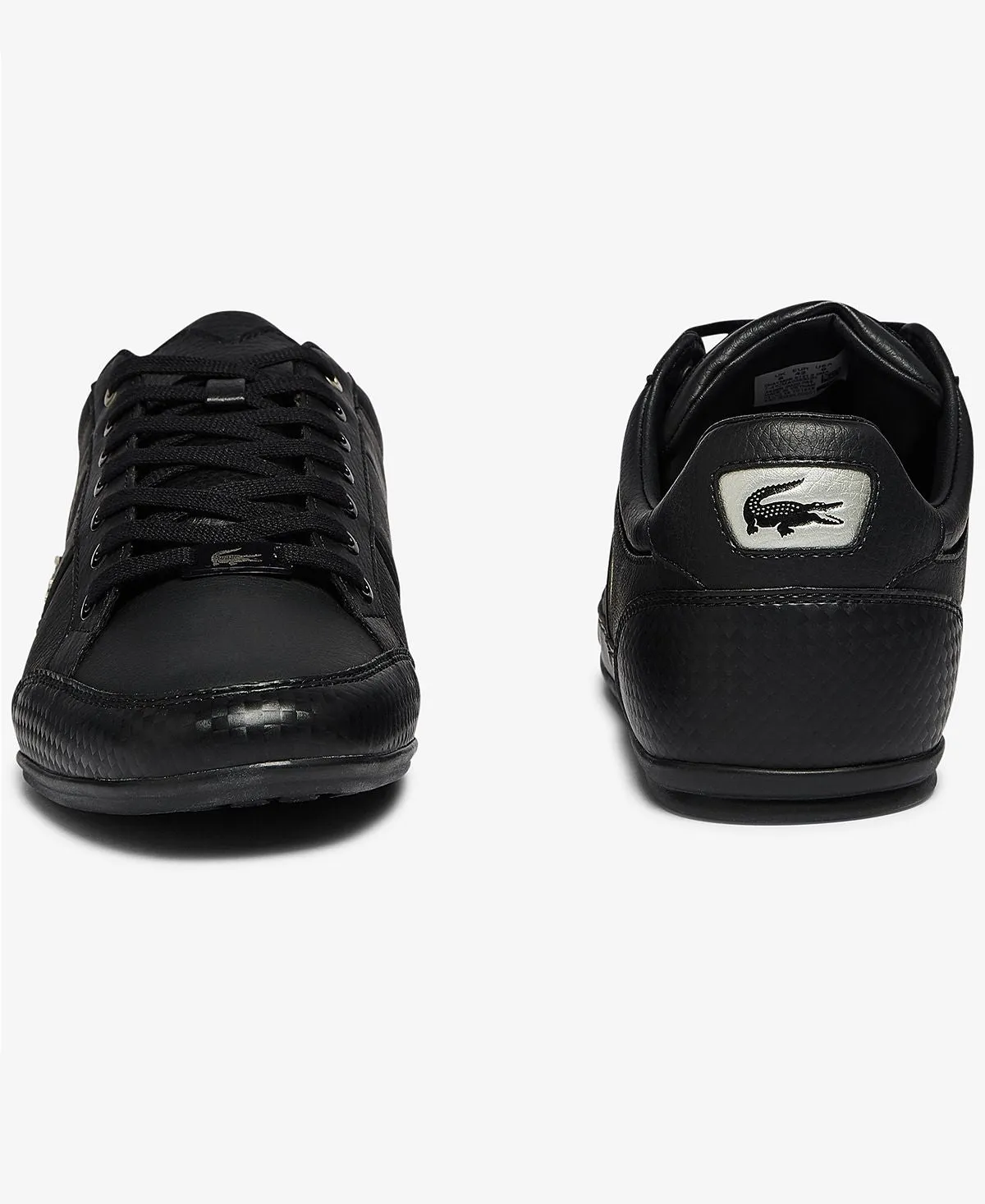 Chaymon Lacoste men's sneakers, black