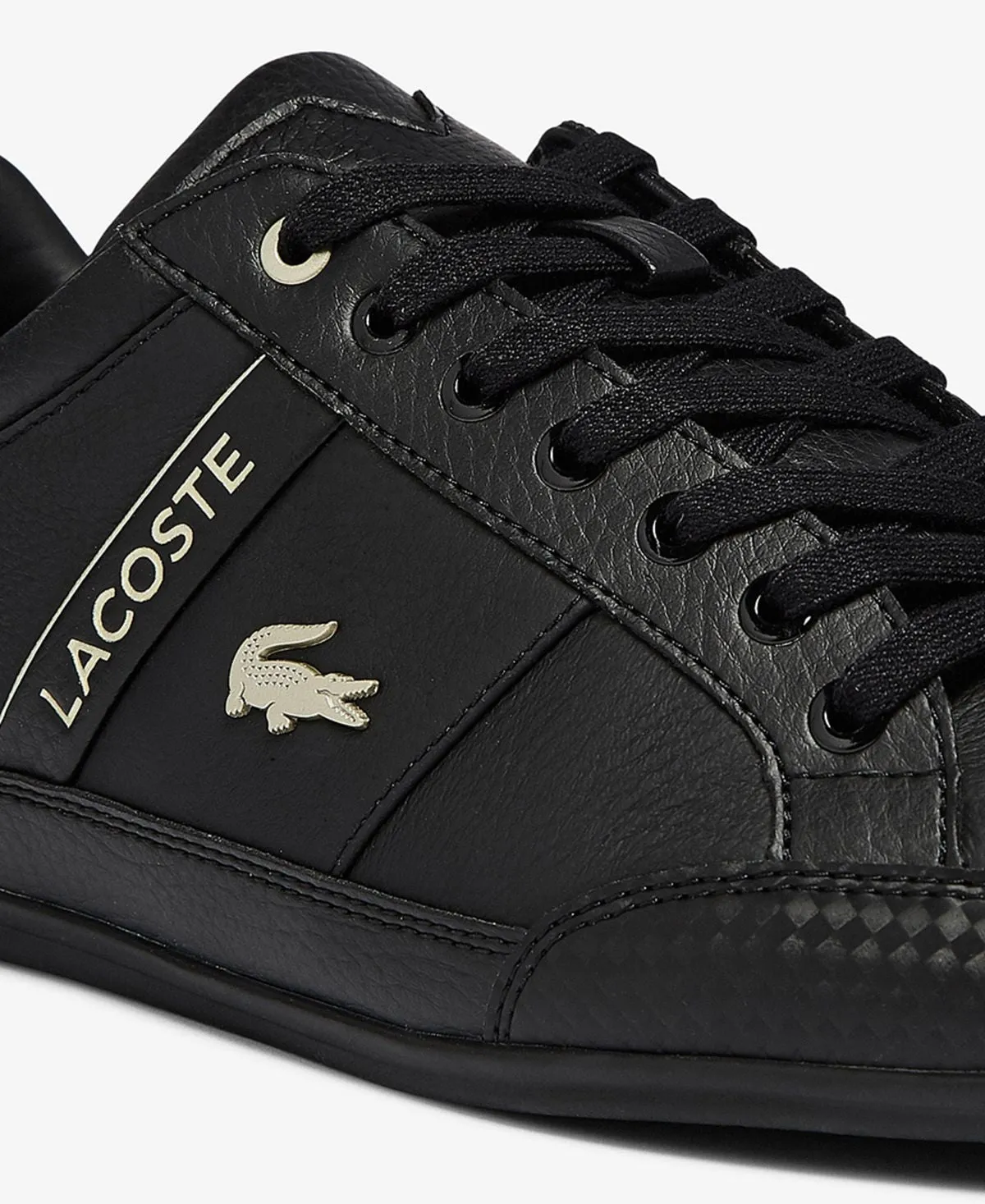 Chaymon Lacoste men's sneakers, black