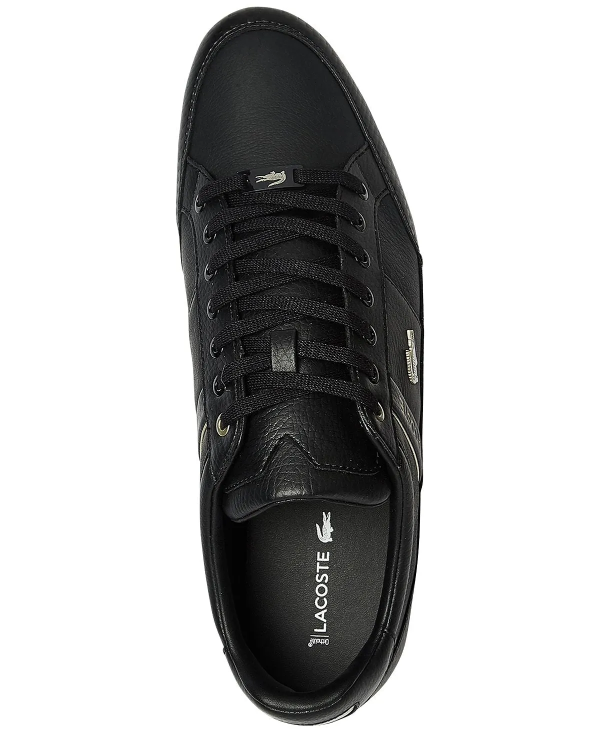 Chaymon Lacoste men's sneakers, black