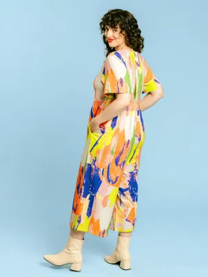 Elmi Jumpsuit Wisdom Green Yellow