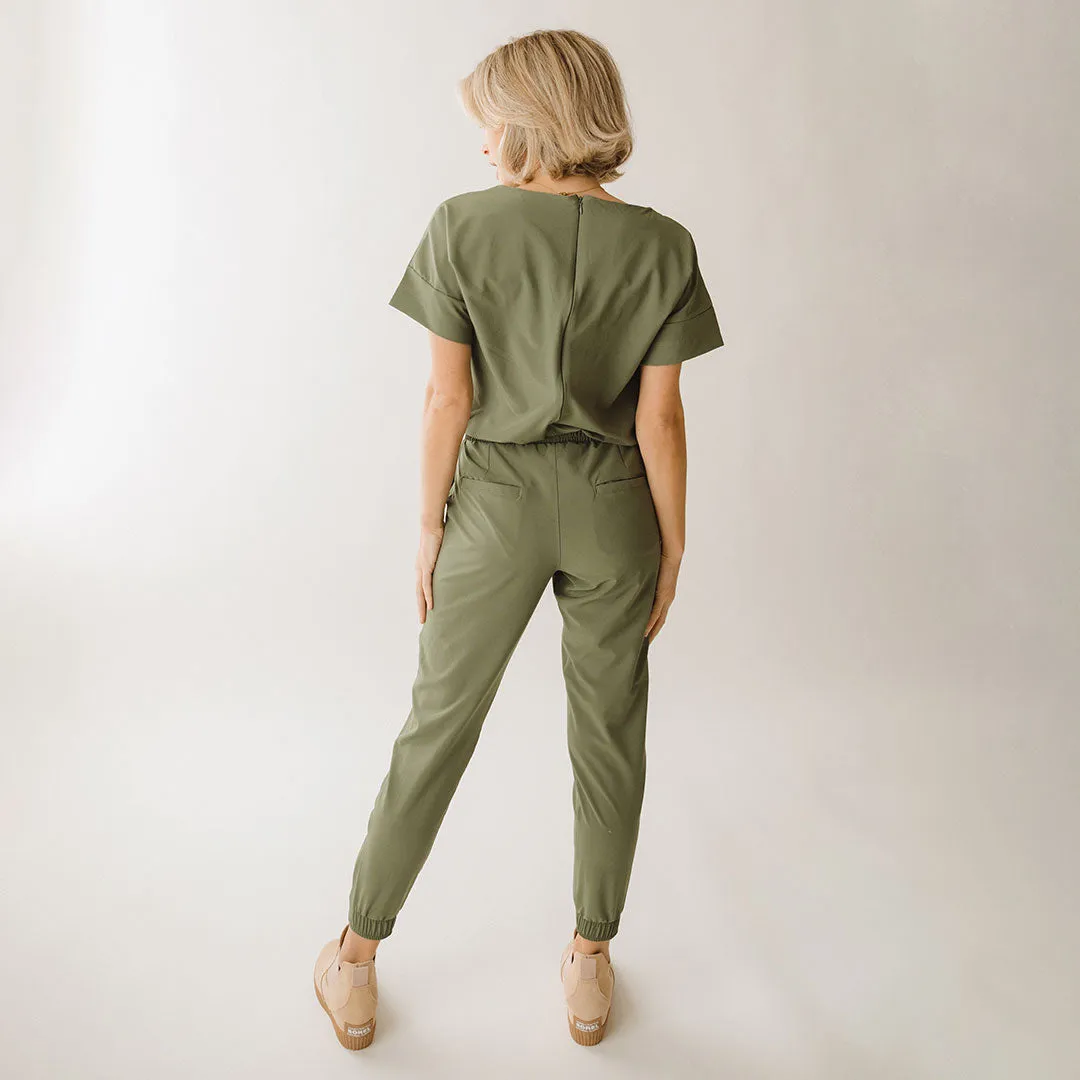 Everyday Jumpsuit, Sage