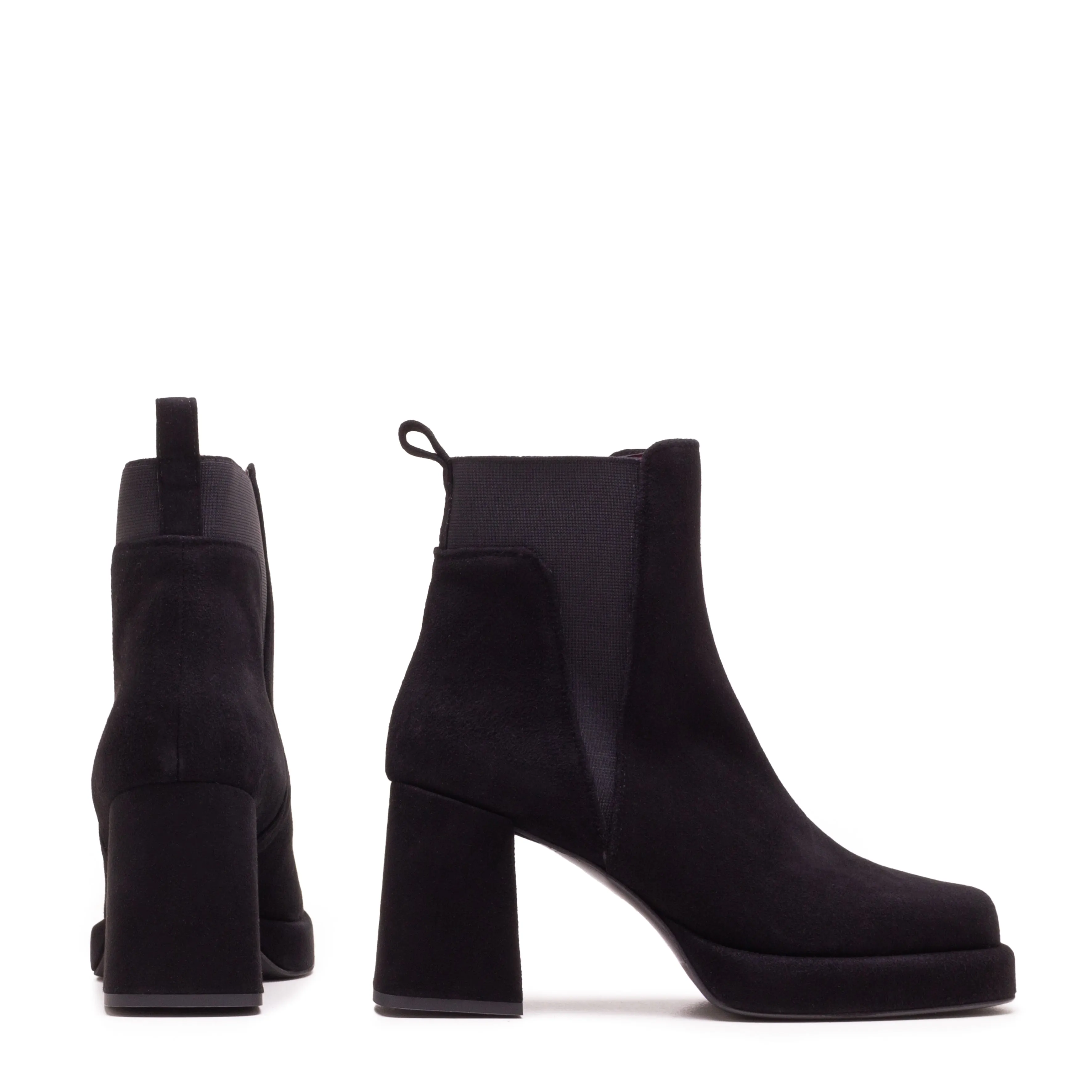 GIORGIA PLATFORM ANKLE BOOTS