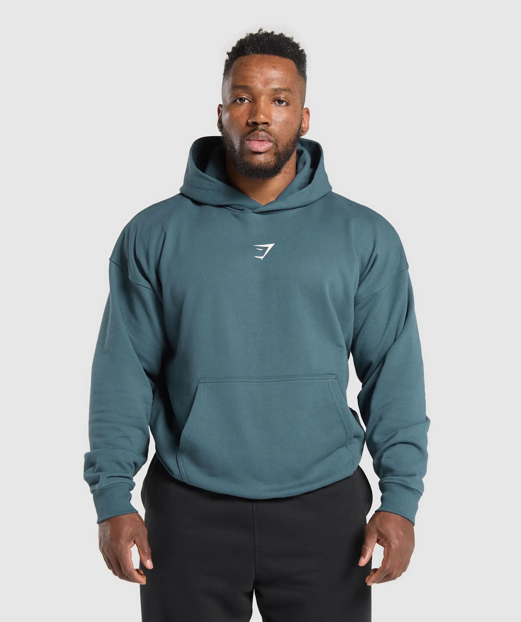 Gymshark Athletic Department Hoodie - Cargo Blue