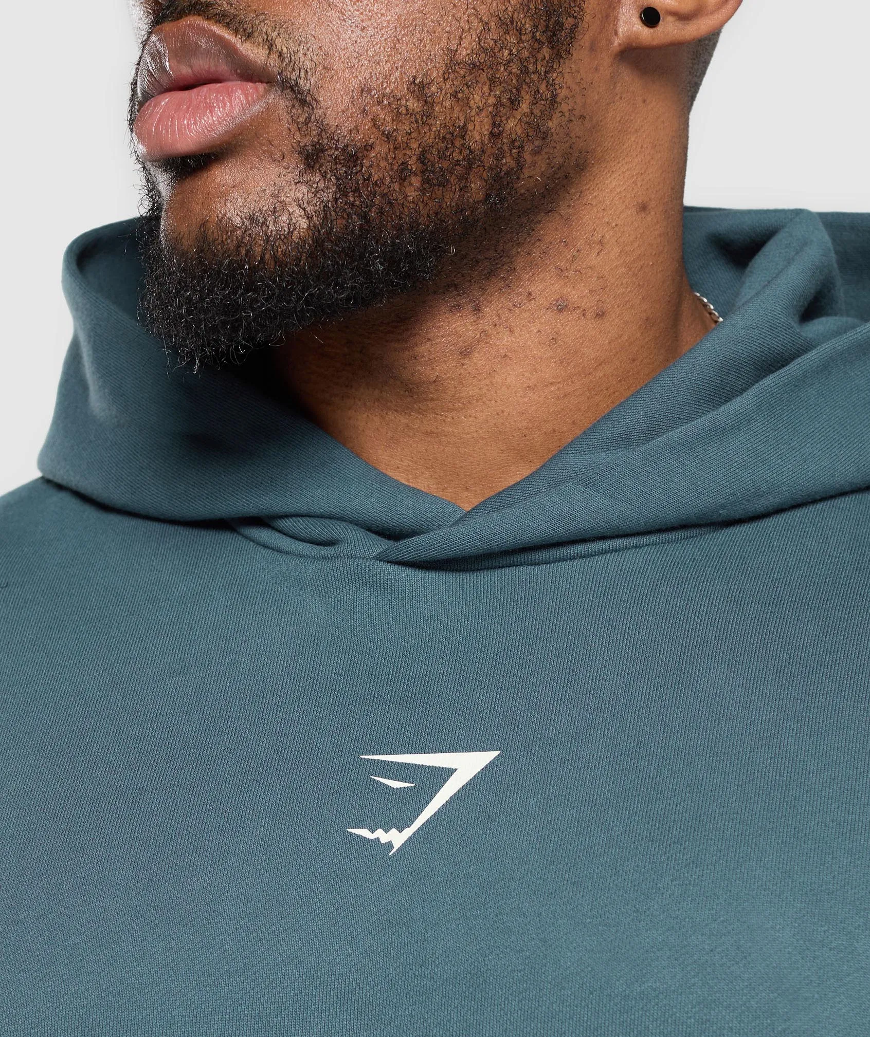 Gymshark Athletic Department Hoodie - Cargo Blue