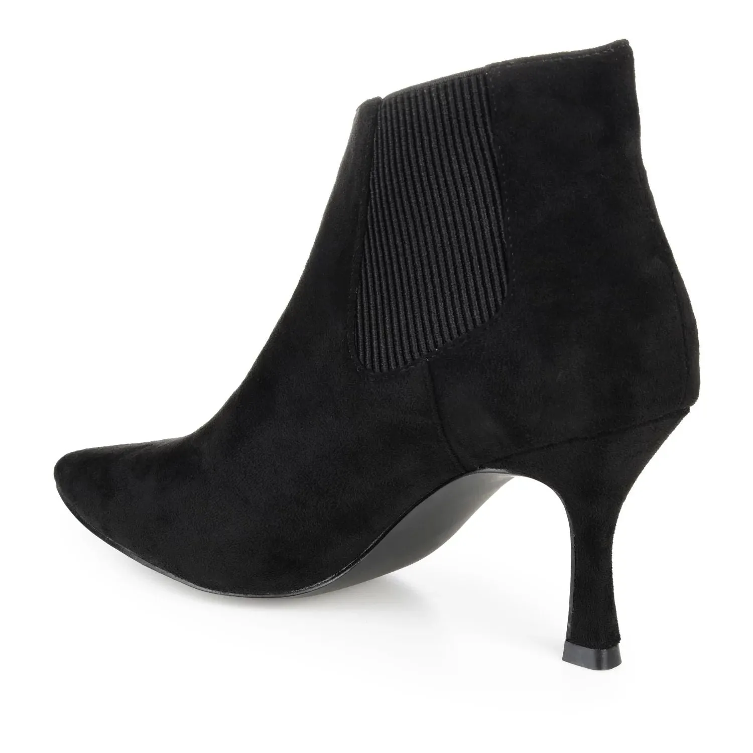 Journee Collection Elitta Tru Comfort Foam Journee Collection Women's High Heel Ankle Boots, Black