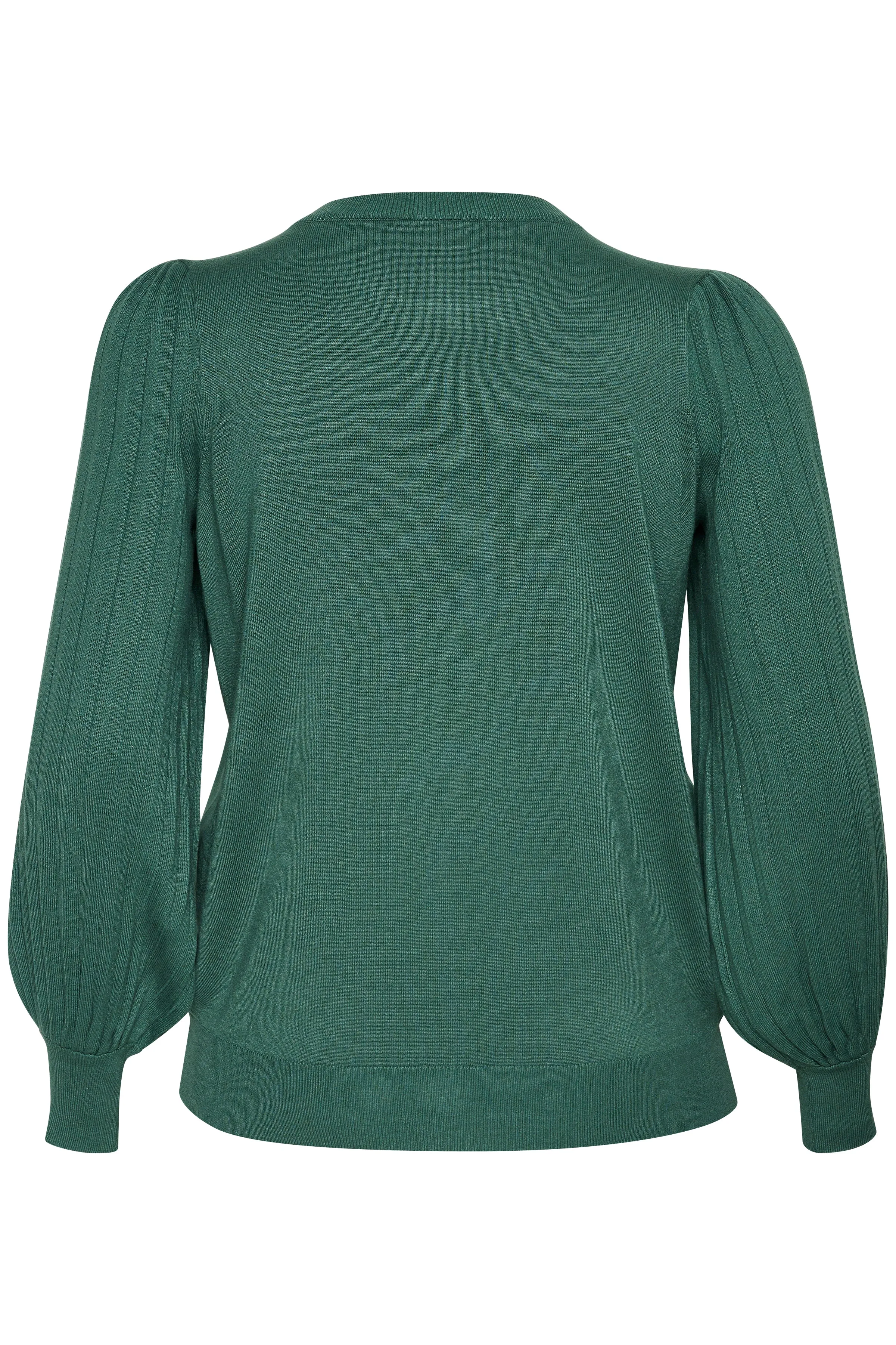 Kaffe Curve Loni Knit Jumper in Green