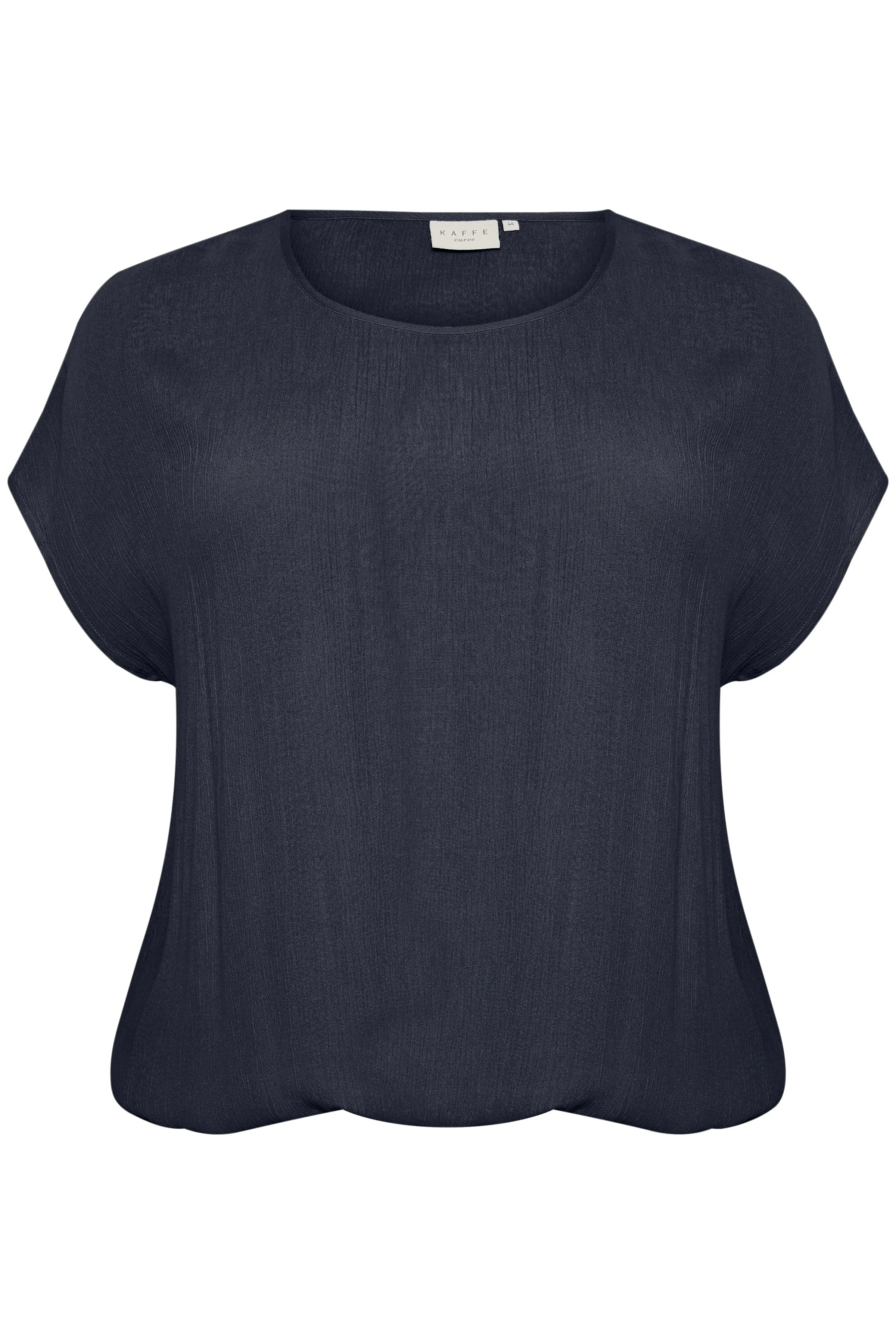 Kaffe Curve Stanley Blouse in Navy