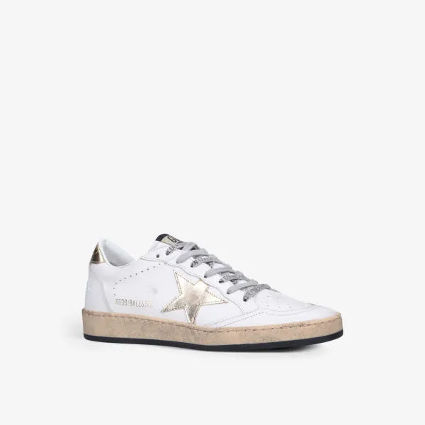 Leather low-top sneakers Ballstar 80608 Golden Goose, white