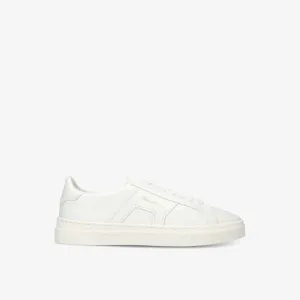 Leather low top sneakers Gloria DBS Santoni, white