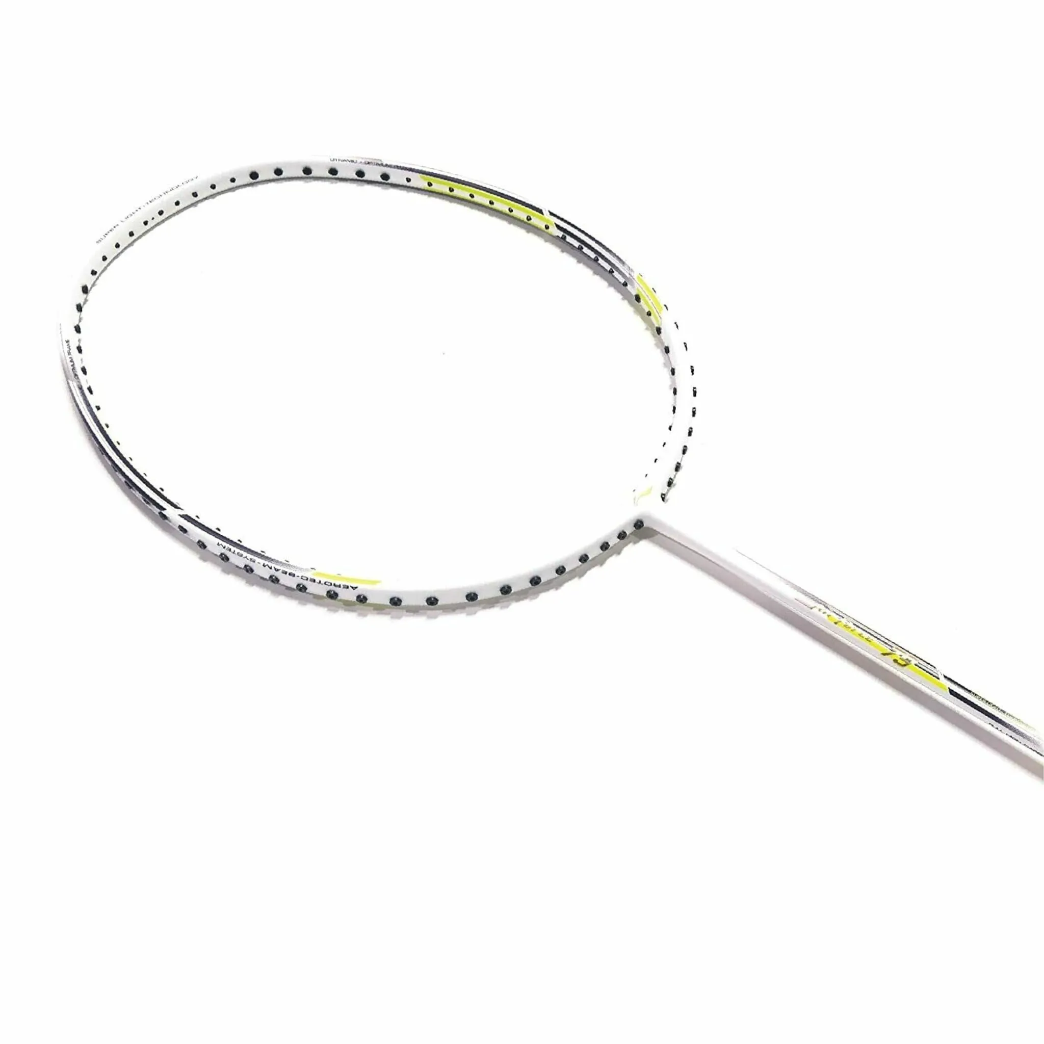 LI-NING Air-Force 79 White Badminton Racket | Lightweight and Powerful