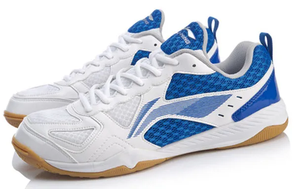 Li-Ning Ma Long Signature Table Tennis Shoes 'Blue White', white