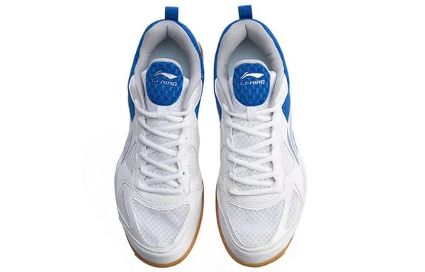 Li-Ning Ma Long Signature Table Tennis Shoes 'Blue White', white