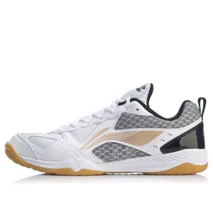 Li-Ning Ma Long Signature Table Tennis Shoes 'White Black', white