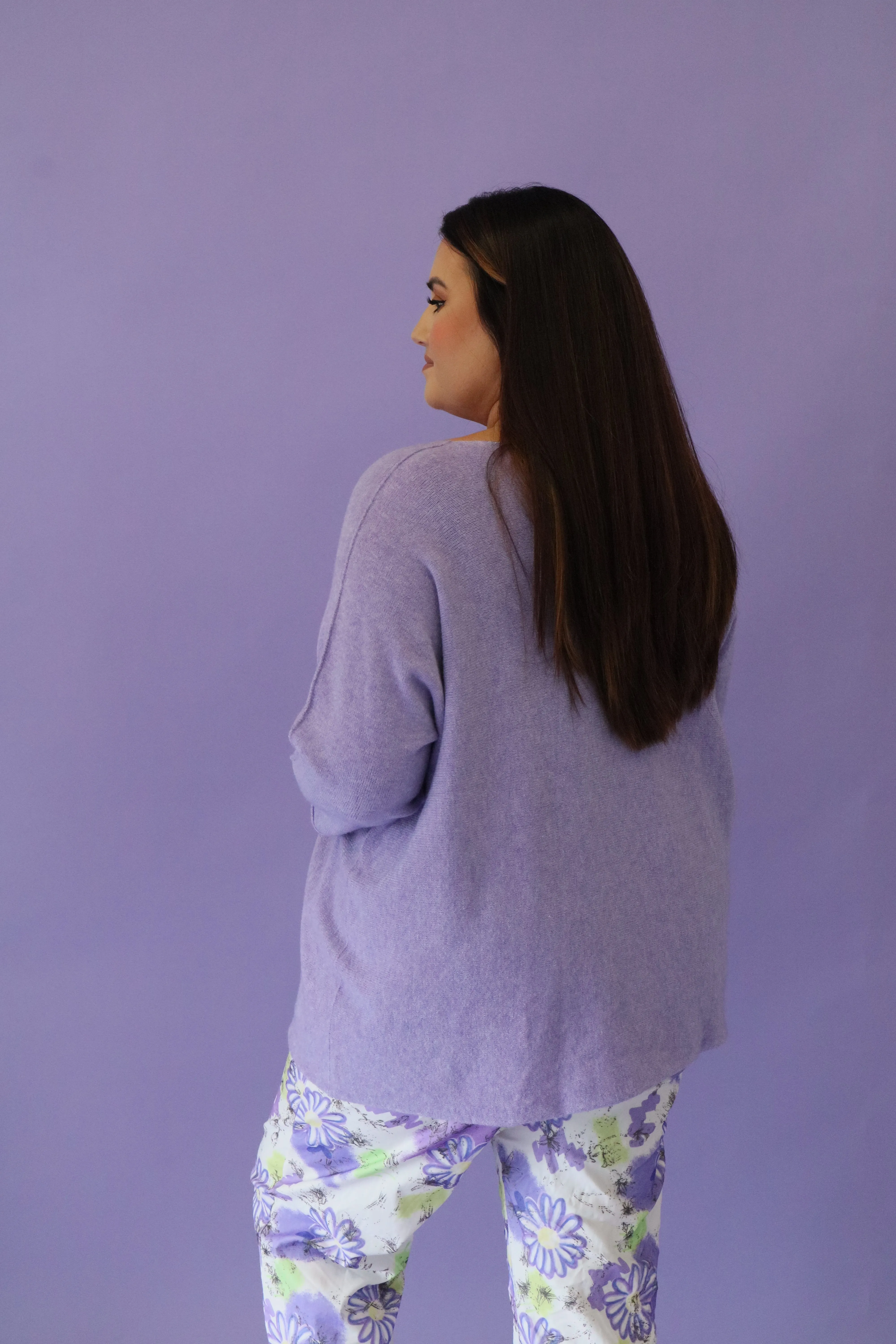 Lia Jumper in Purple