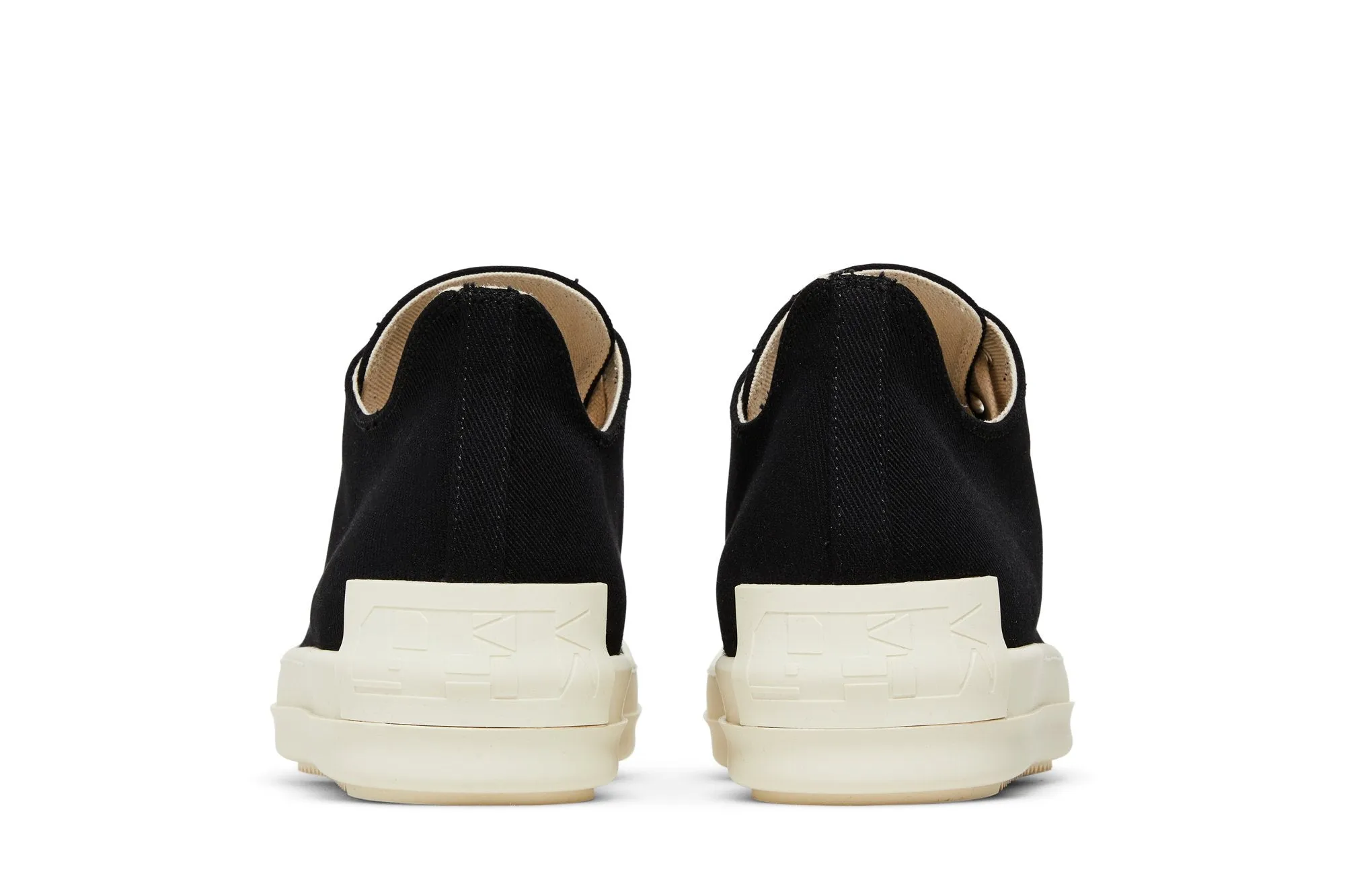 Low-top sneakers Rick Owens DRKSHDW Fogachine Cotton Denim Low, black