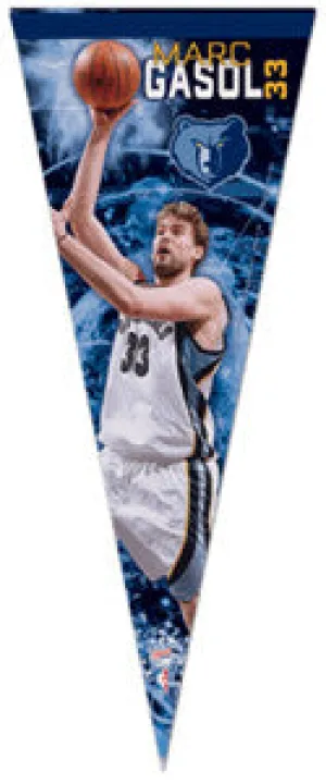 Marc Gasol "Superstar" Premium Felt Collector's Pennant (LE /1000) - Wincraft