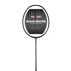 Maxbolt Black Woven Limited Edition Badminton Racket