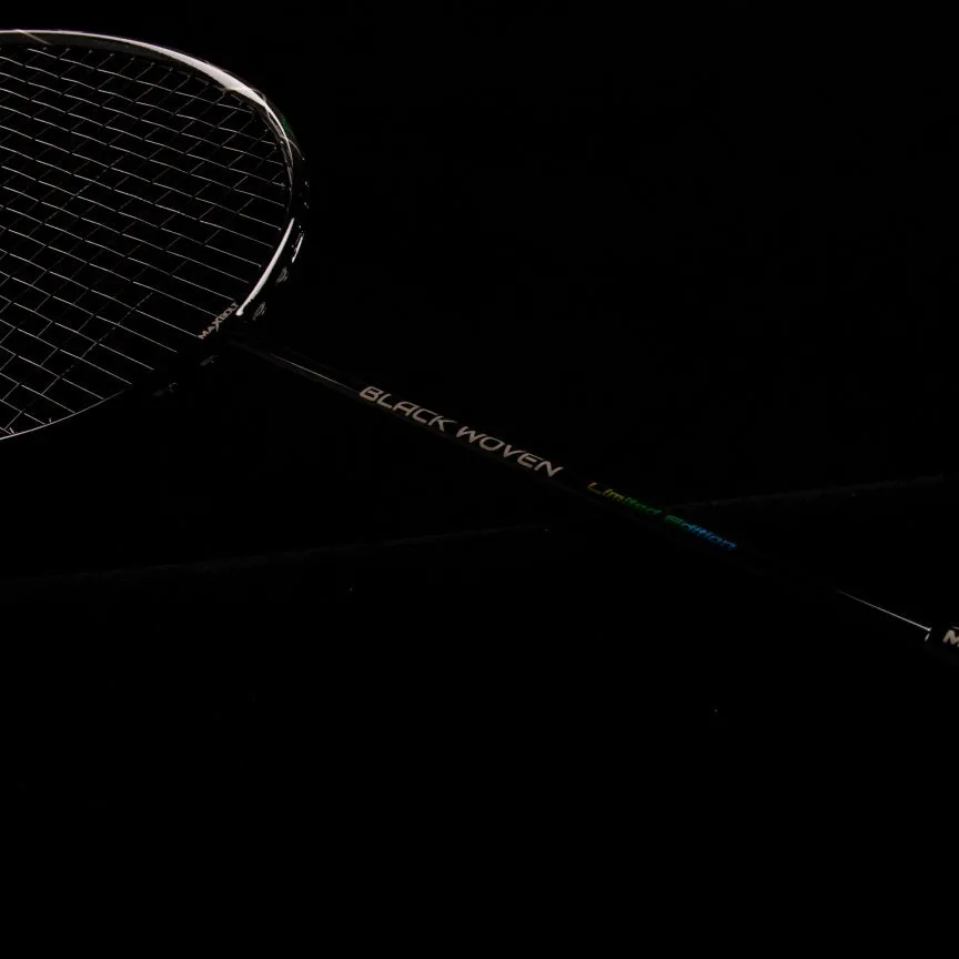 Maxbolt Black Woven Limited Edition Badminton Racket