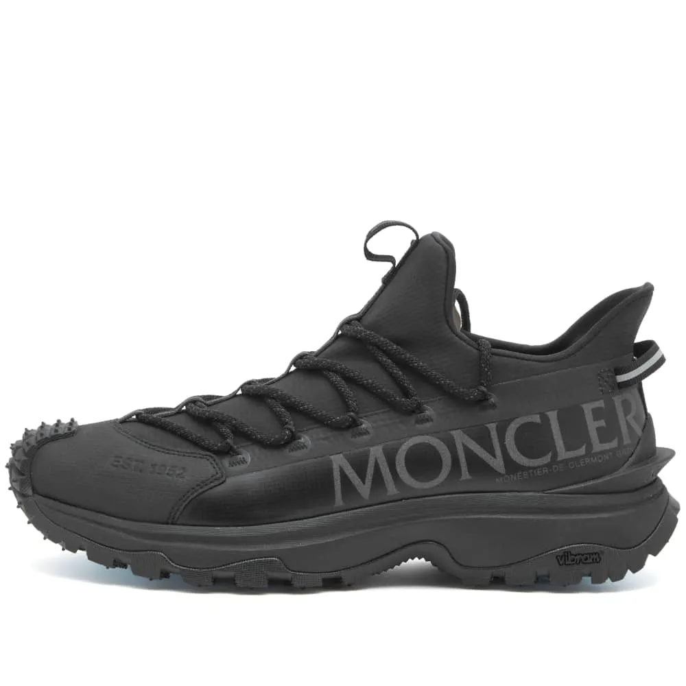 Moncler Trailgrip Lite 2 Low Top Sneakers, Black