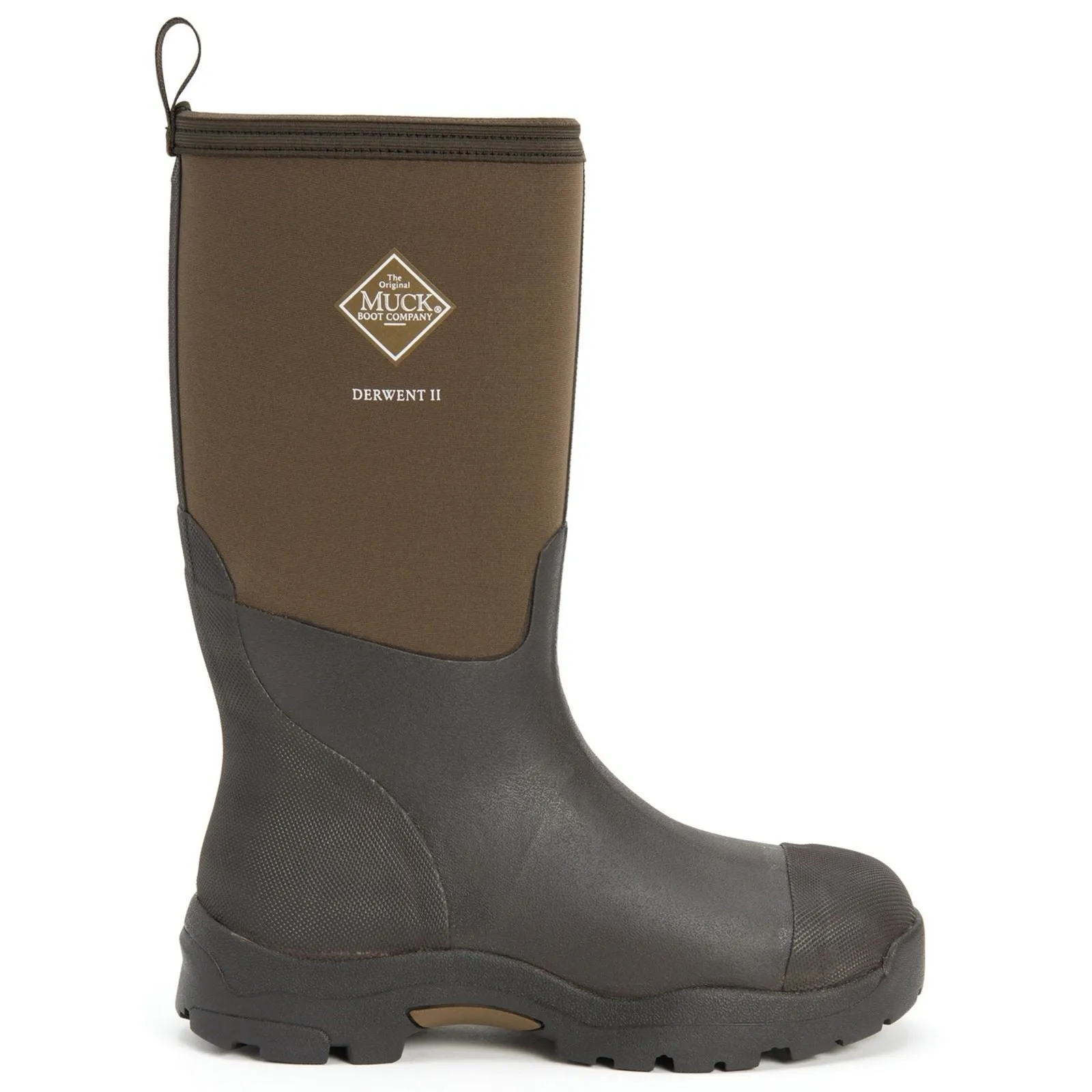 Muck Boots MB Derwent II Rubber Black/Bark Wellington Boots