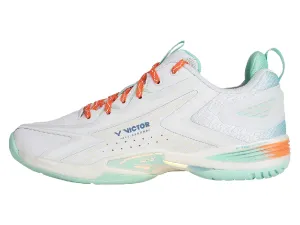 New 2024 Victor A970 Nitro Lite (White/Brook Green) UNISEX Badminton Shoes