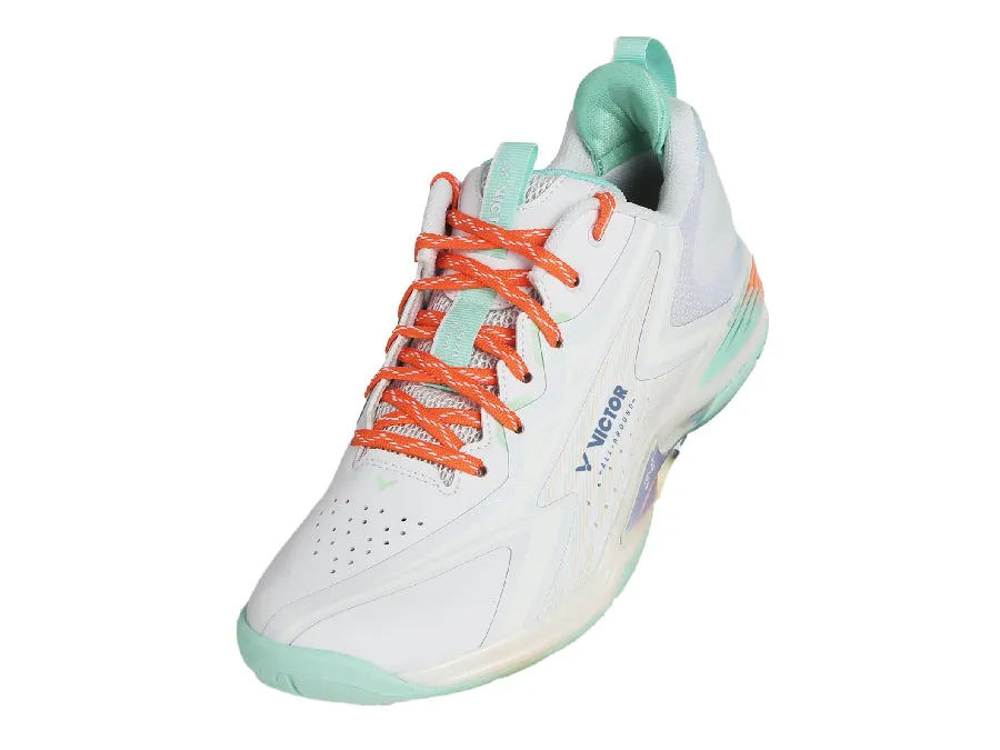 New 2024 Victor A970 Nitro Lite (White/Brook Green) UNISEX Badminton Shoes