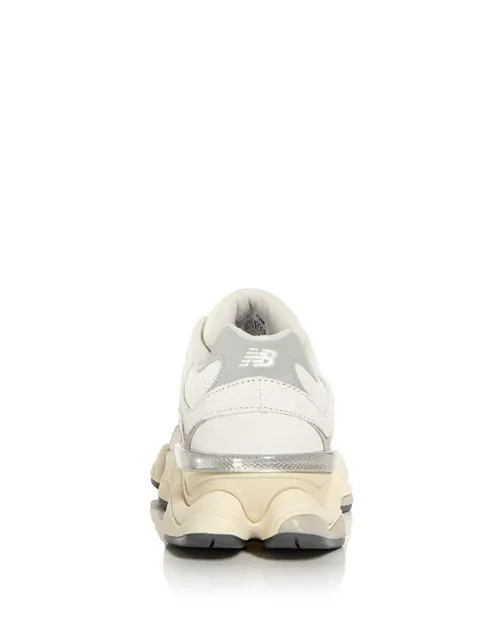 New Balance Men's 9060 Low Top Sneaker, Ivory/Cream