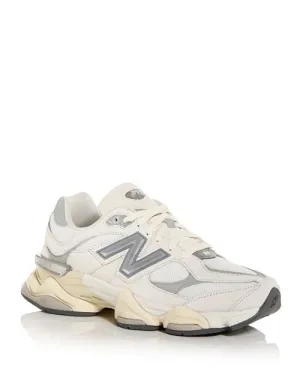 New Balance Men's 9060 Low Top Sneaker, Ivory/Cream