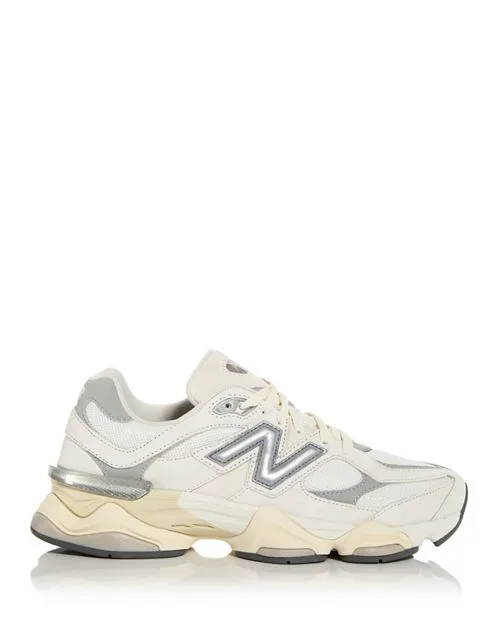 New Balance Men's 9060 Low Top Sneaker, Ivory/Cream