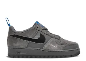 Nike AIR FORCE 1 LOW GS 'CUT OUT SWOOSH - SMOKE GRAY', gray