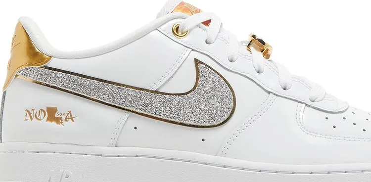 Nike Air Force 1 Low GS 'NOLA', white