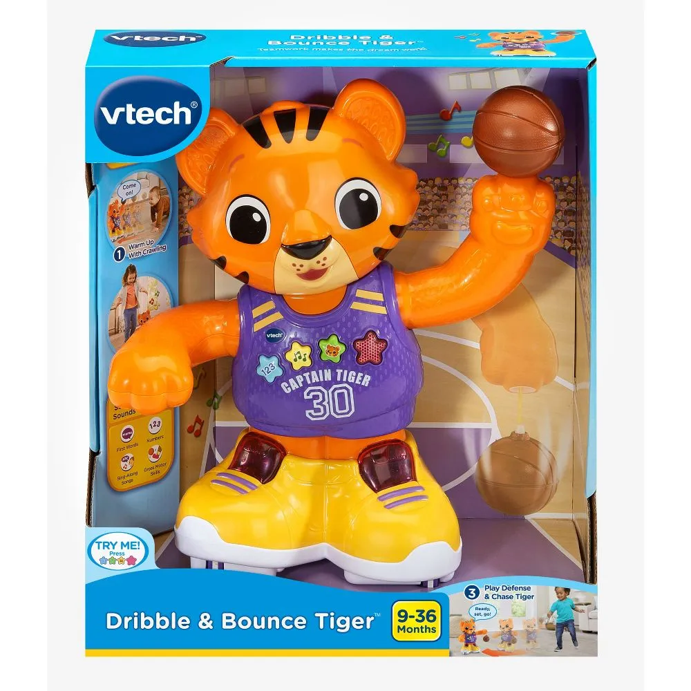 Open Box - VTech Dribble & Bounce Tiger