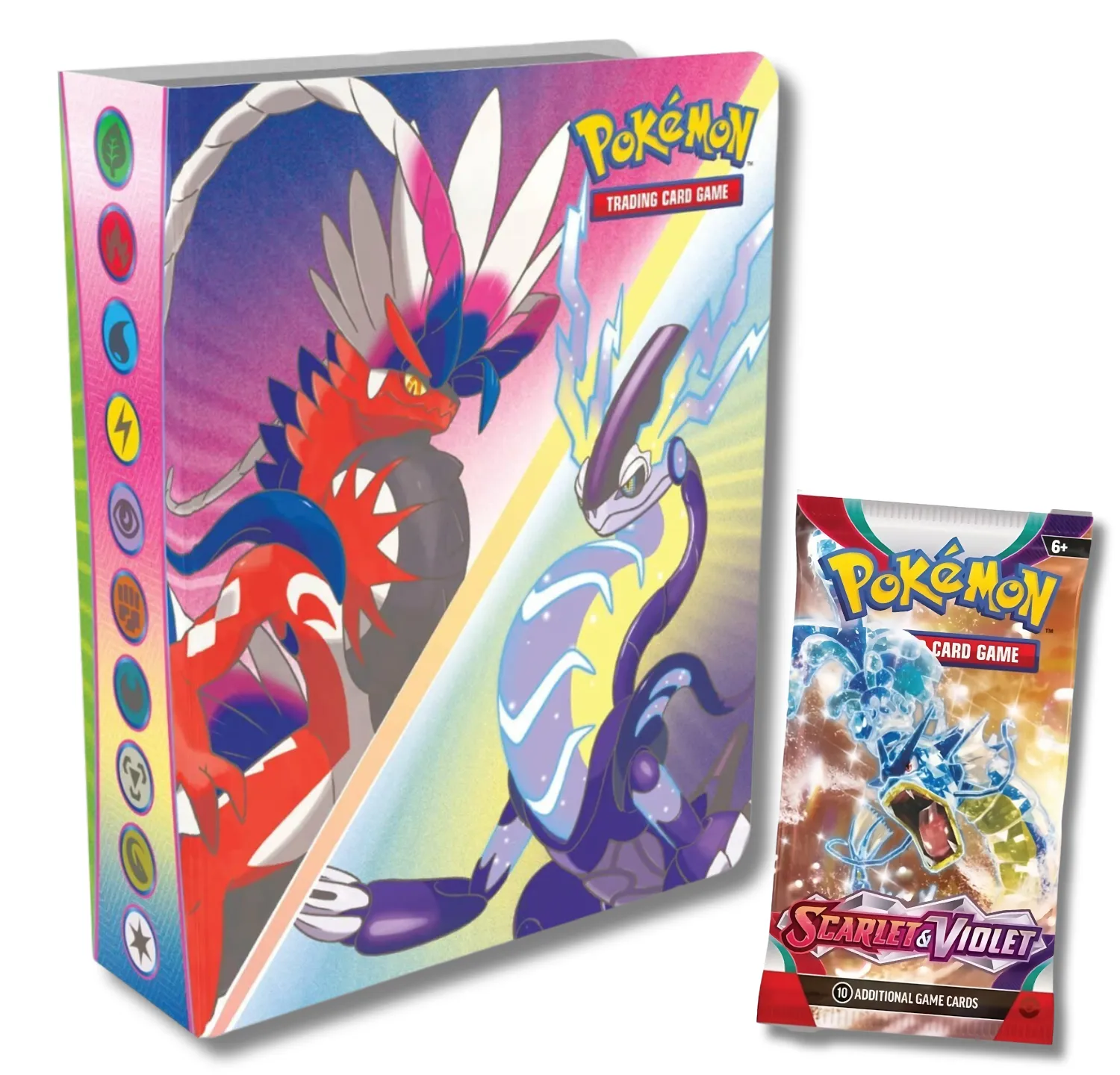 Pokemon Scarlet & Violet Mini Portfolio   1 Booster Pack