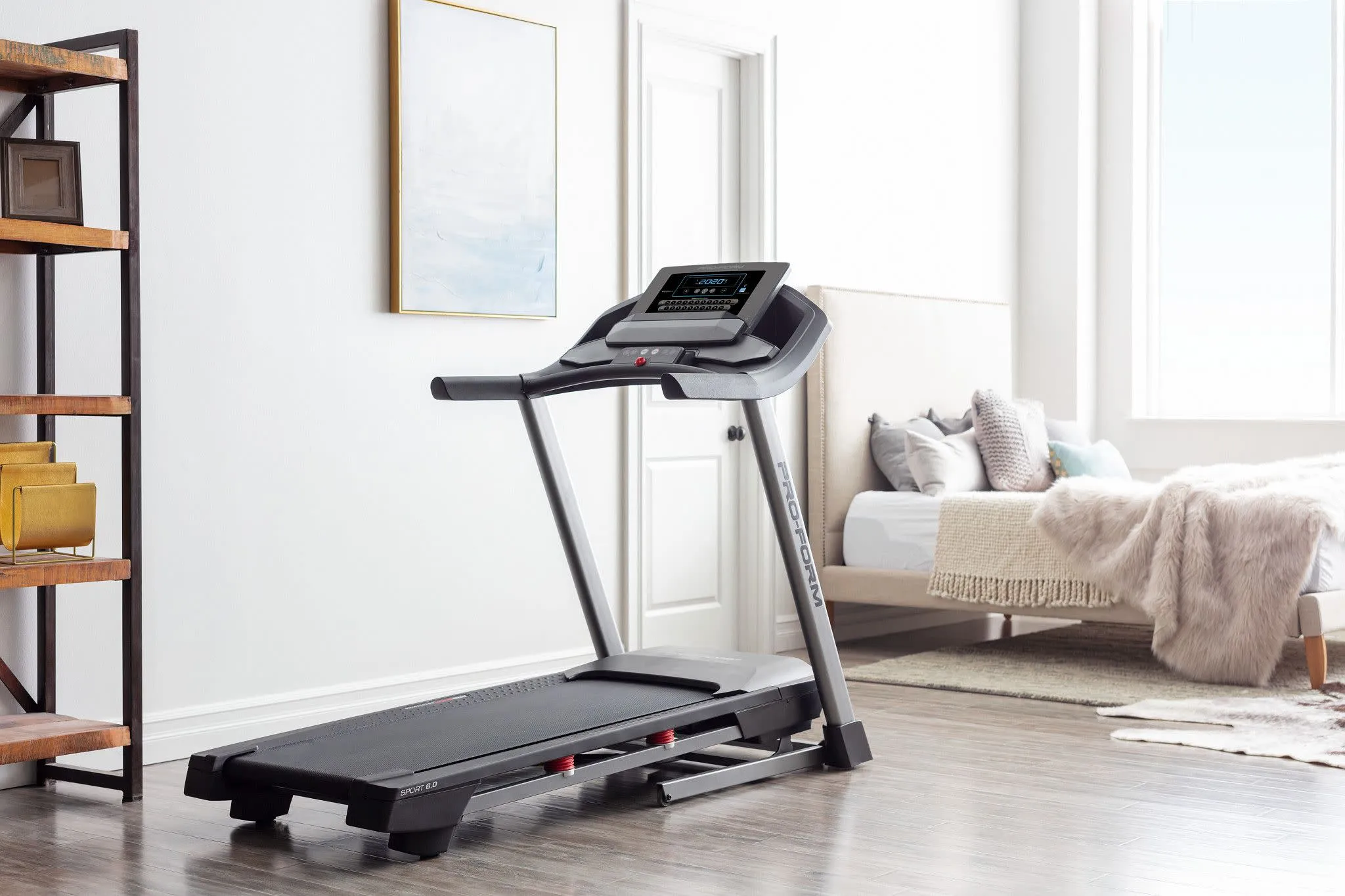 ProForm Sport 6.0 Folding Exercise Treadmill with 0-10 MPH Range