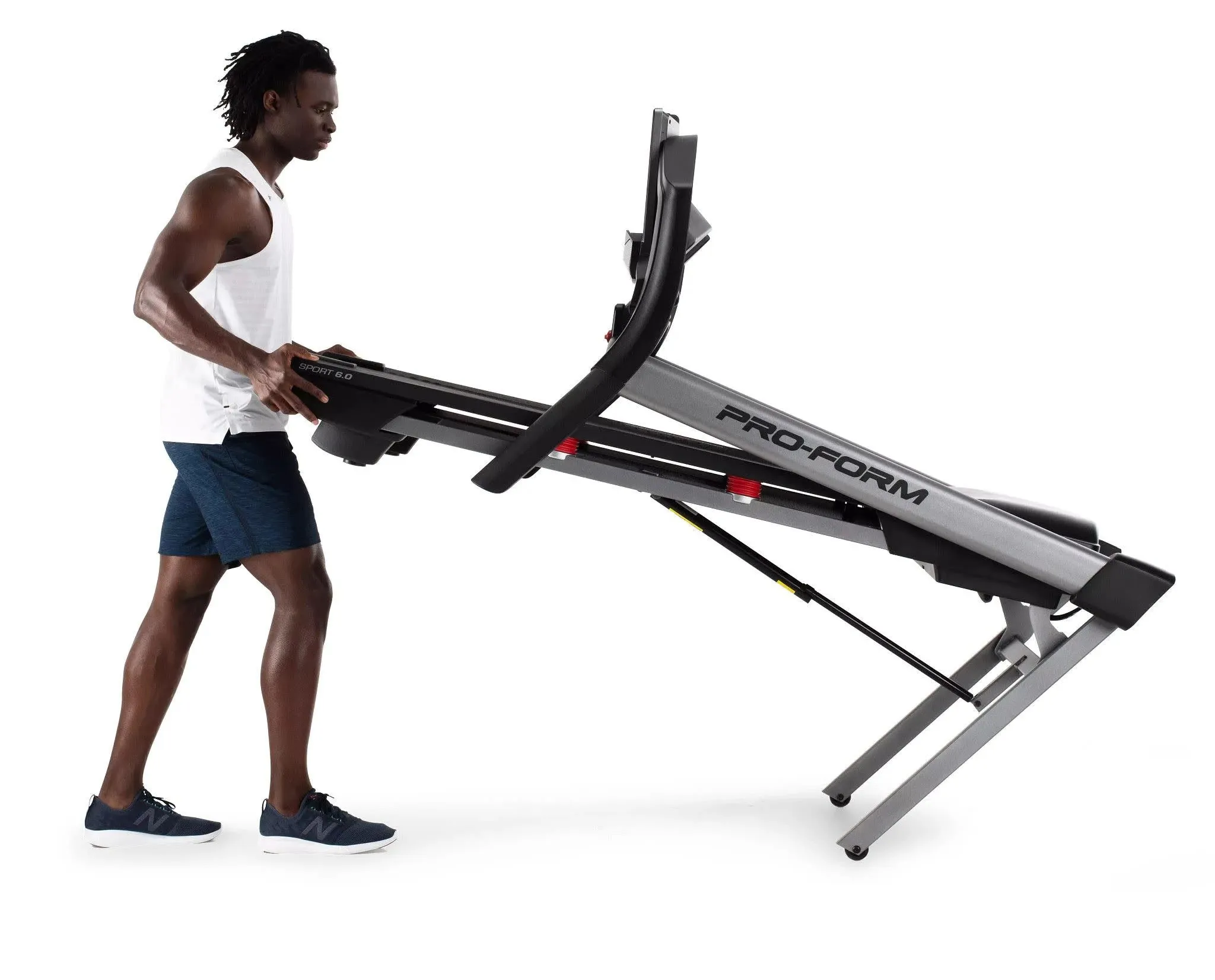 ProForm Sport 6.0 Folding Exercise Treadmill with 0-10 MPH Range