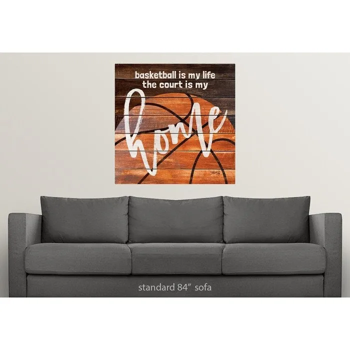 "Basketball Home" Poster Print