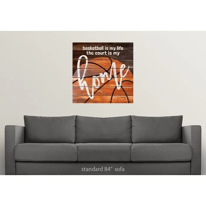 "Basketball Home" Poster Print