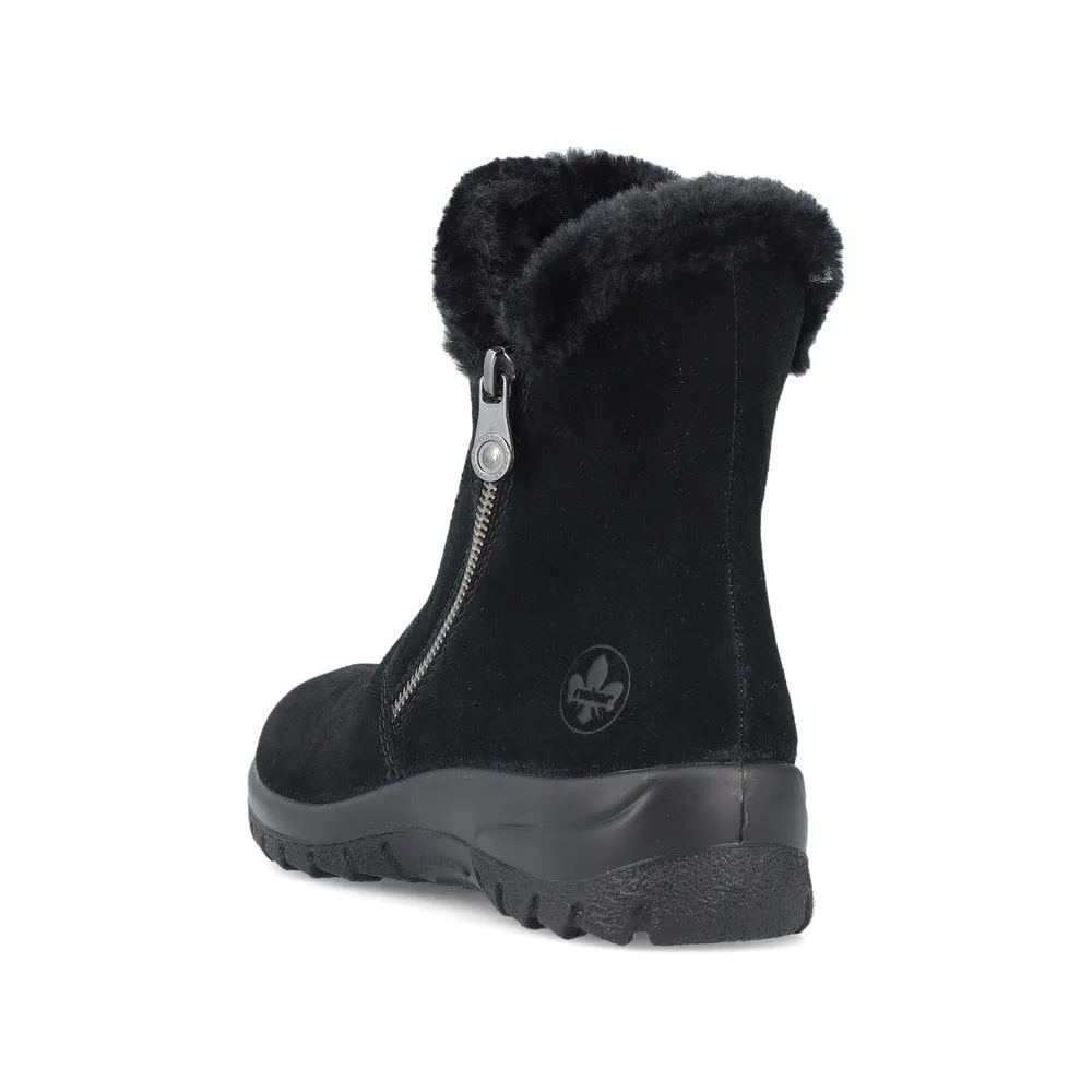 Rieker L7162 Ladies Boots Black