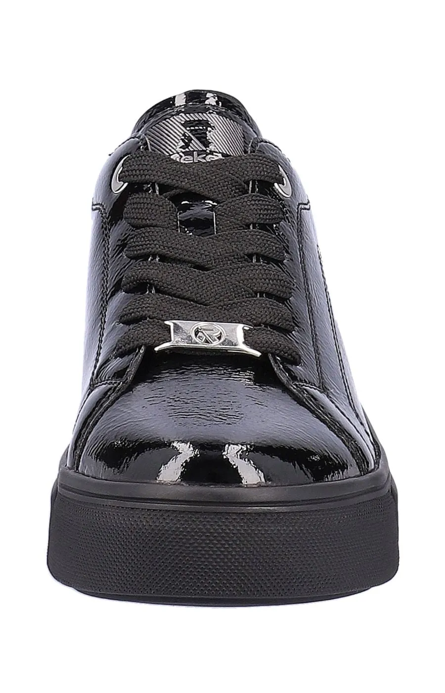 Rieker Low Top Trainers in Black