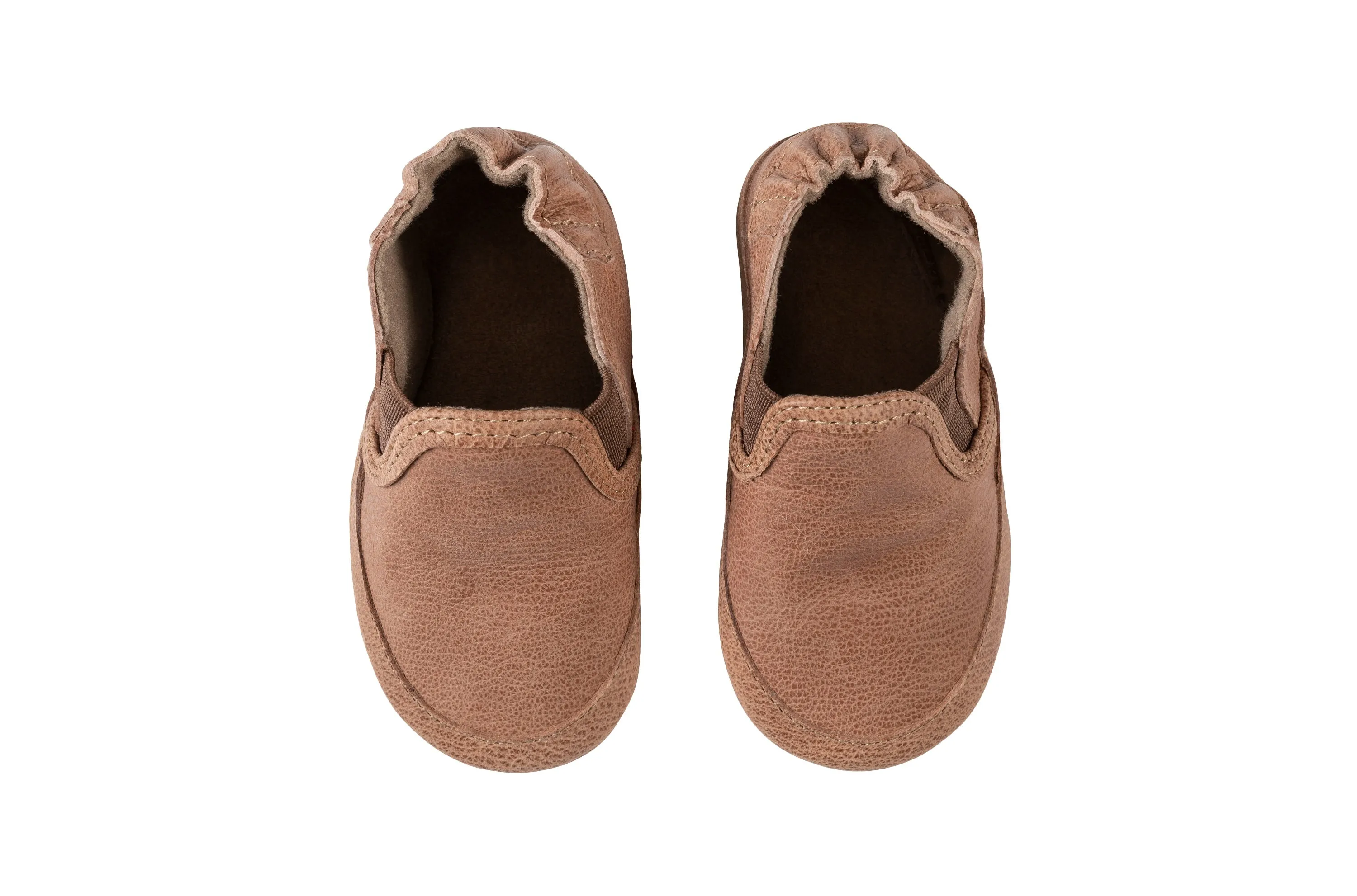 Soft Sole Baby Shoes - Liam Basic Camel